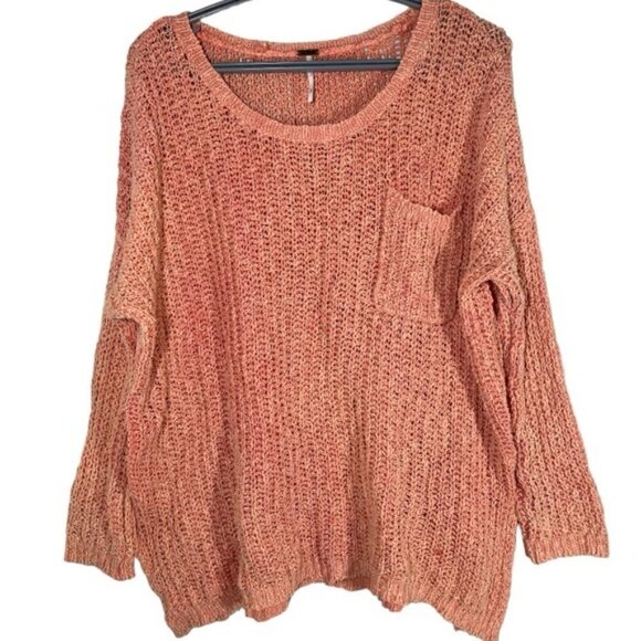 Free People Greenwich Village Oversized Sweater size S - Picture 3 of 7